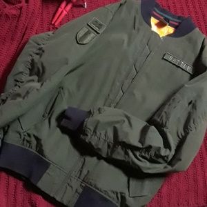 Nike bomber patches jacket